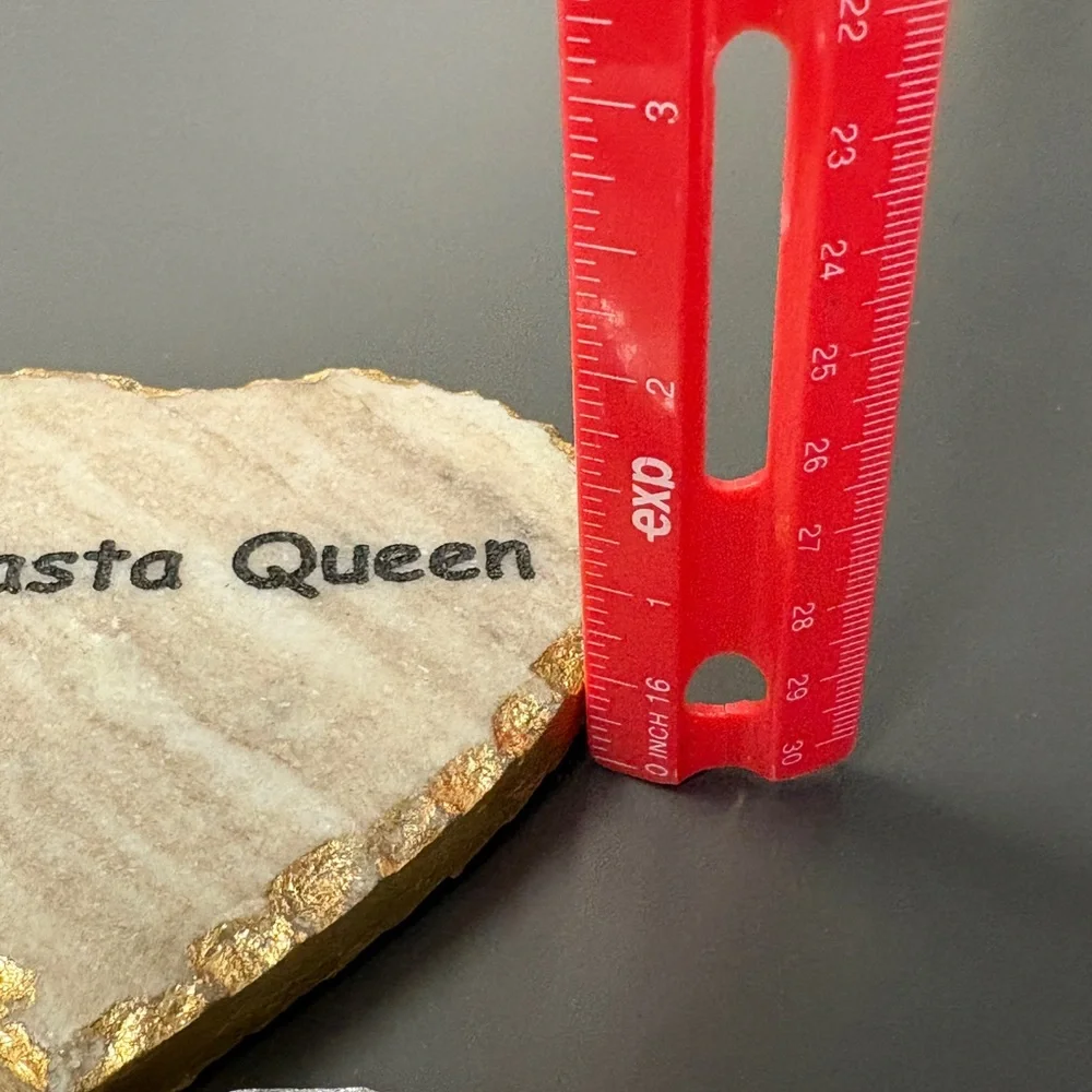 Canasta Queen Marble Coasters Inspired Generations, Set of 4